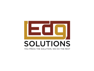 Edg Solutions logo design by ArRizqu