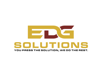 Edg Solutions logo design by GassPoll