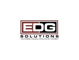 Edg Solutions logo design by RIANW