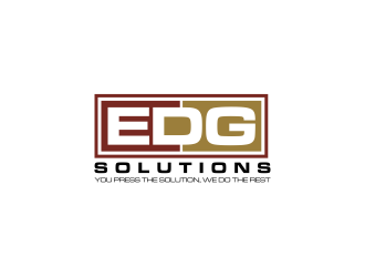 Edg Solutions logo design by RIANW