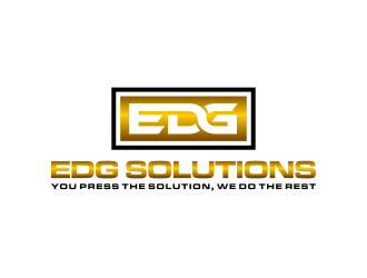 Edg Solutions logo design by dodihanz