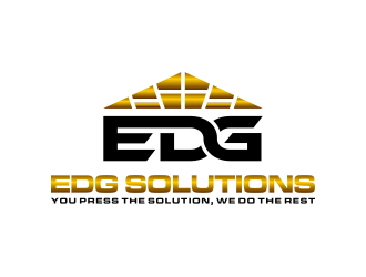 Edg Solutions logo design by dodihanz