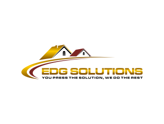 Edg Solutions logo design by dodihanz