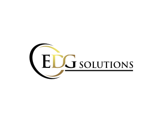 Edg Solutions logo design by vostre