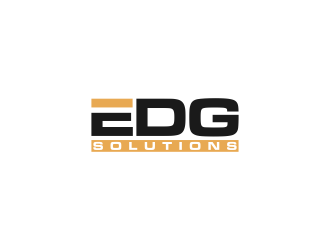 Edg Solutions logo design by haidar