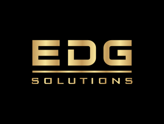 Edg Solutions logo design by cikiyunn