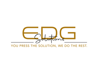 Edg Solutions logo design by ingepro