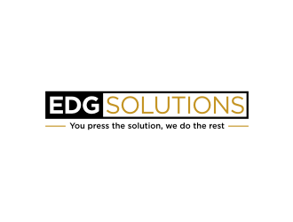 Edg Solutions logo design by GemahRipah