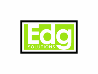 Edg Solutions logo design by Renaker