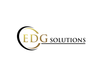 Edg Solutions logo design by vostre