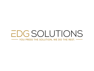 Edg Solutions logo design by ingepro