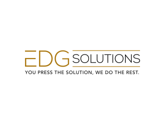 Edg Solutions logo design by ingepro