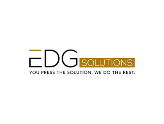 Edg Solutions logo design by ingepro