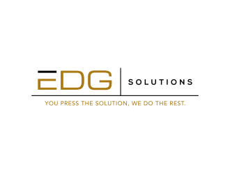 Edg Solutions logo design by ingepro