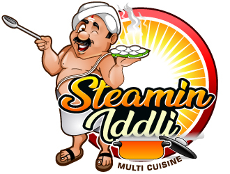 Steamin  Iddli logo design by design_brush