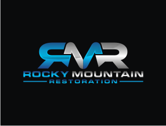 Rocky Mountain Restoration logo design by Artomoro