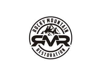 Rocky Mountain Restoration logo design by Artomoro