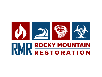 Rocky Mountain Restoration logo design by cintoko