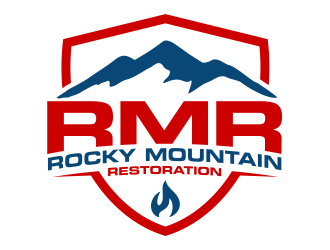 Rocky Mountain Restoration logo design by cintoko