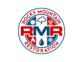 Rocky Mountain Restoration logo design by MarkindDesign