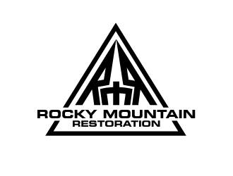 Rocky Mountain Restoration logo design by aRBy