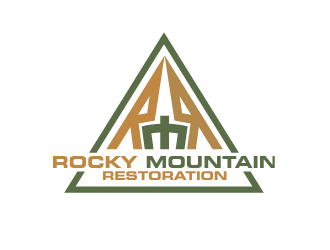 Rocky Mountain Restoration logo design by aRBy