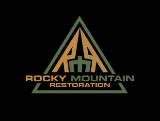 Rocky Mountain Restoration logo design by aRBy