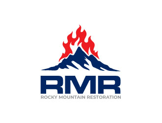 Rocky Mountain Restoration logo design by zinnia