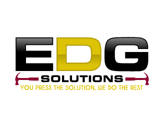 Edg Solutions logo design by axel182