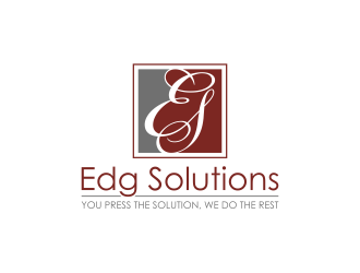 Edg Solutions logo design by pakNton