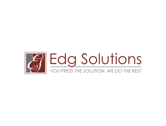 Edg Solutions logo design by pakNton