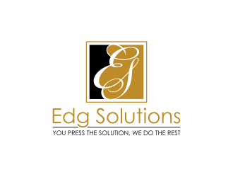 Edg Solutions logo design by pakNton