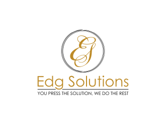 Edg Solutions logo design by pakNton