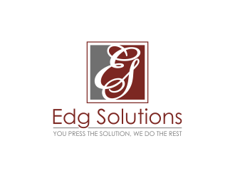 Edg Solutions logo design by pakNton