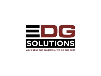 Edg Solutions logo design by luckyprasetyo