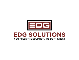 Edg Solutions logo design by luckyprasetyo