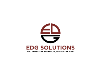 Edg Solutions logo design by luckyprasetyo