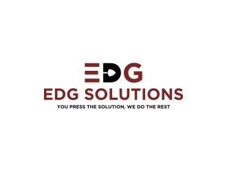 Edg Solutions logo design by luckyprasetyo