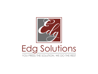 Edg Solutions logo design by pakNton