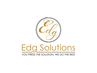 Edg Solutions logo design by pakNton