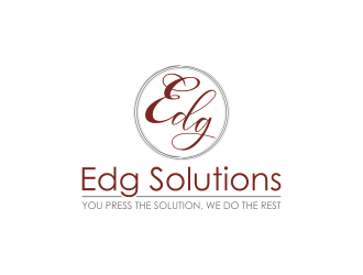 Edg Solutions logo design by pakNton