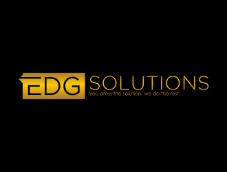 Edg Solutions logo design by Raynar