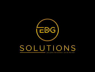 Edg Solutions logo design by Raynar