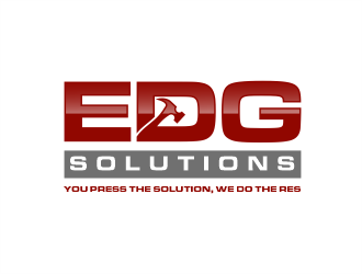 Edg Solutions logo design by evdesign