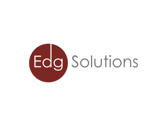 Edg Solutions logo design by GassPoll