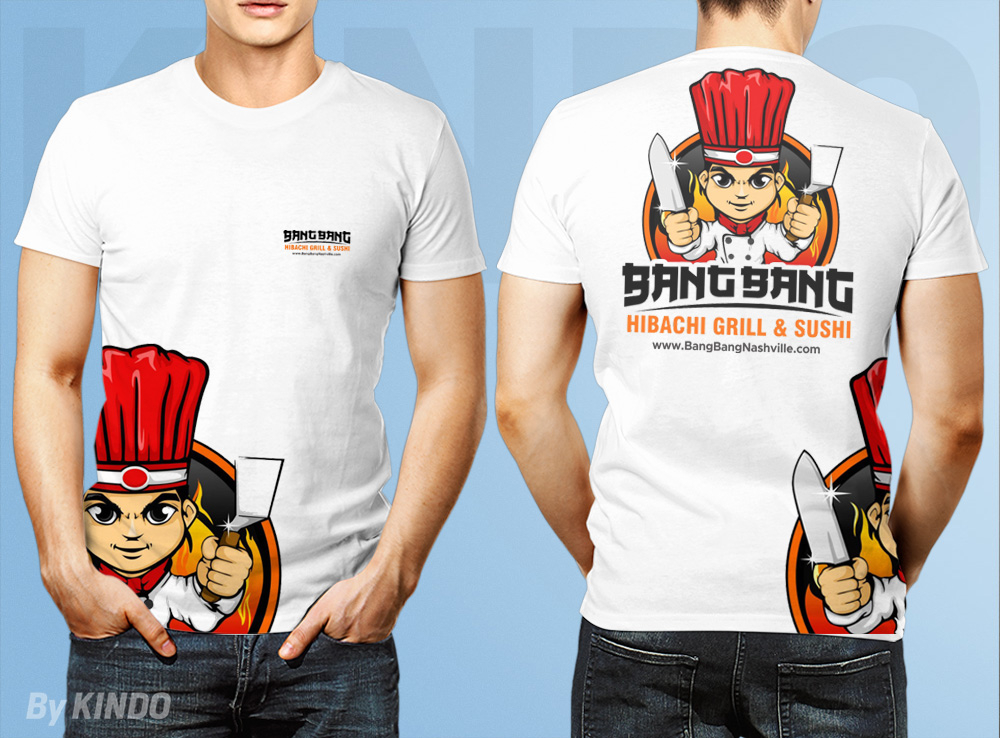 Bang Bang logo design by Kindo