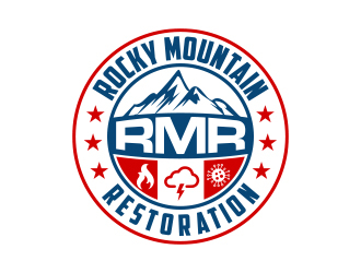 Rocky Mountain Restoration logo design by MarkindDesign