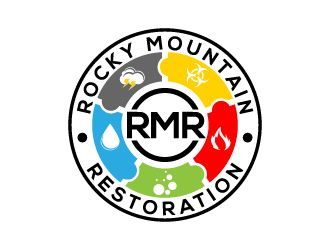 Rocky Mountain Restoration logo design by art84