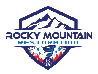 Rocky Mountain Restoration logo design by il-in