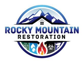 Rocky Mountain Restoration logo design by il-in